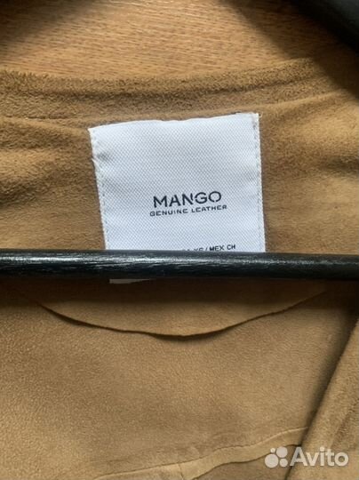 Замшевое летнее пальто S mango