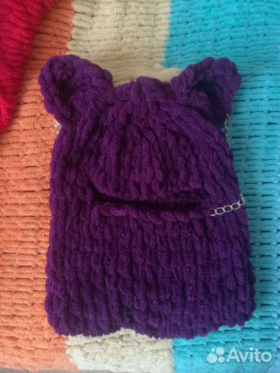 Балаклава вязаная ручной работы