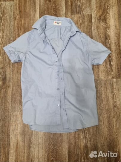 Рубашка на мальчика 158