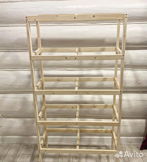 Стеллаж, полки для рассады/цветов