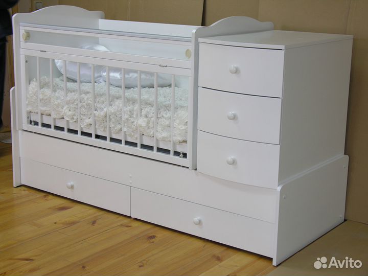 Кровать трансформер Кирюша(Можга мебель)