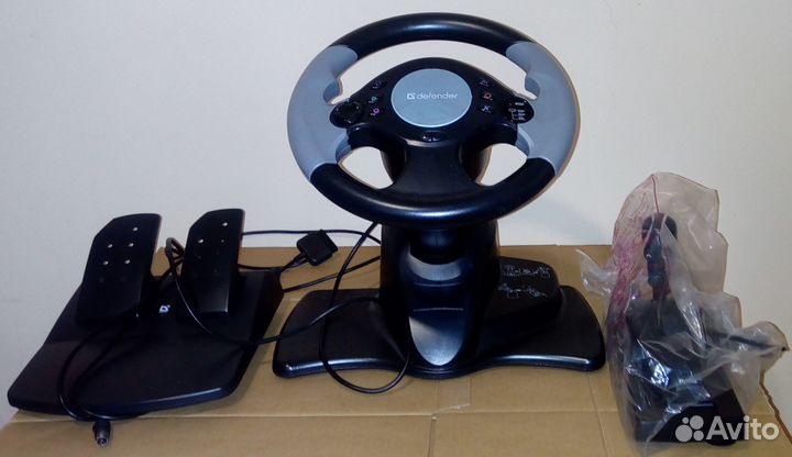 Руль игровой Defender Extreme Turbo Pro