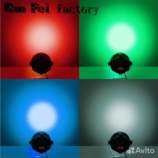 Световой прибор LED PAR 12*3W rgbw