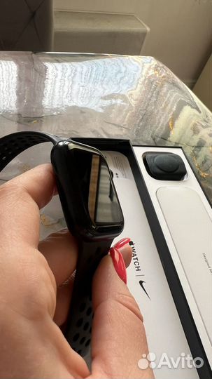Часы apple watch 7 45 mm nike