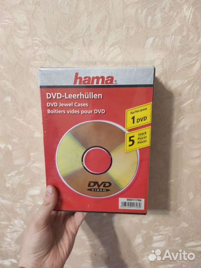 Коробки DVD Hama 14mm