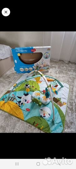Развивающий коврик tiny love Ферма