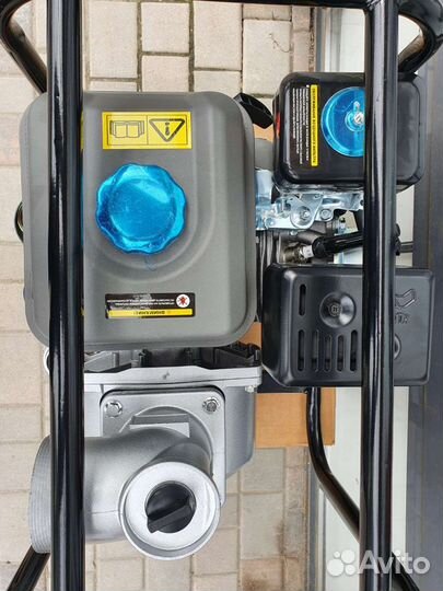 Мотопомпа Энергопром, 6,5л.с., 80мм патрубок, 28м