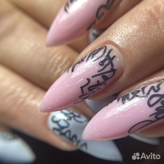 Маникюр наращивание волжский