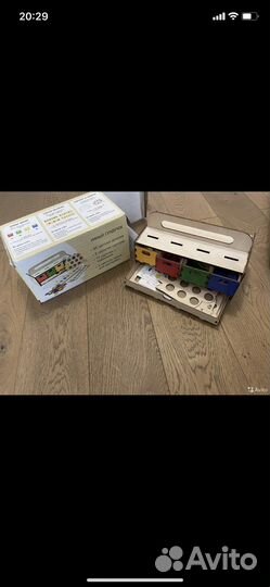 Развивающая обучающая игра сундучок с 3-5 лет