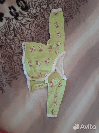 Вещи пакетом для новорожденных