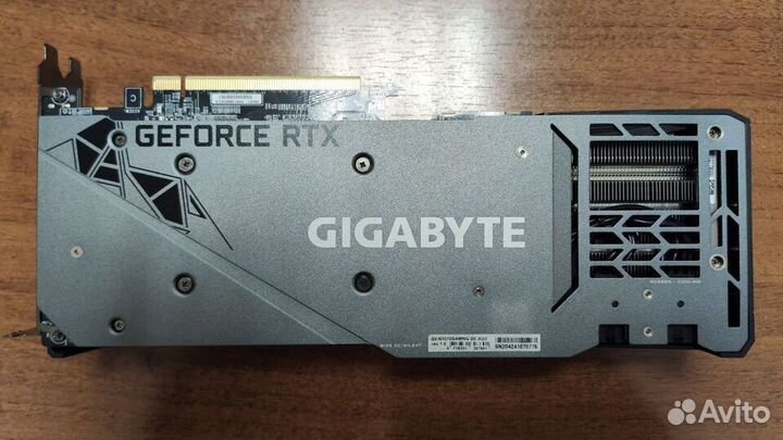 Видеокарта Gigabyte RTX 3070 Gaming OC без LHR