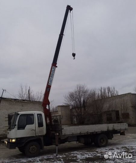 Кран - Манипулятор кму, Автовышка