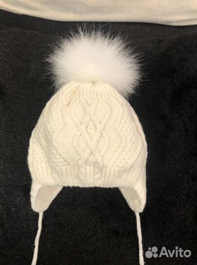 Шапка зимняя детская 40-42 чудо кроха