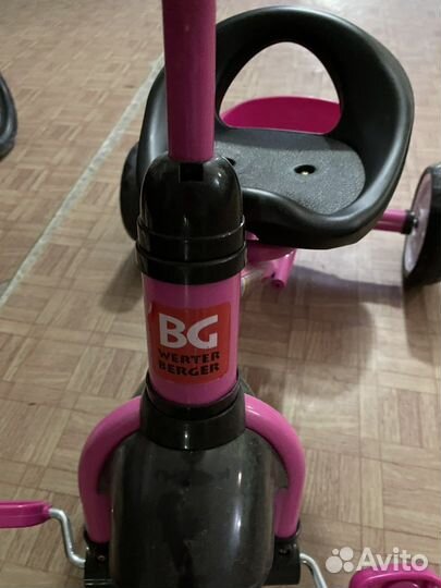 Велосипед трехколесный детский trike werter berger