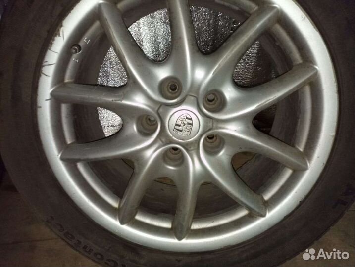 Обвес и диски на Porsche