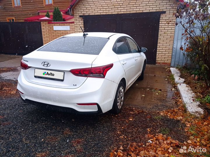 Hyundai Solaris 1.6 МТ, 2018, 40 000 км