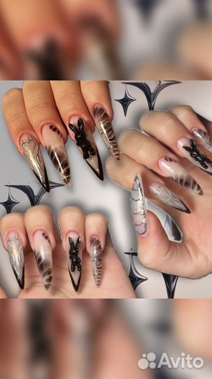 Модель на наращивание ногтей