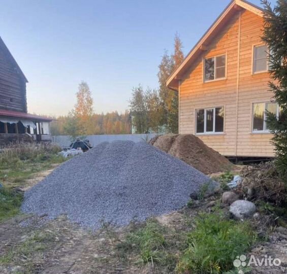 Песок щебень отсев земля вывоз мусора