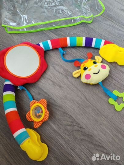 Развивающая дуга, на кроватку, коляску, автокресло