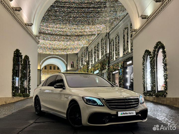 Mercedes-Benz S-класс AMG 4.0 AT, 2017, 82 000 км