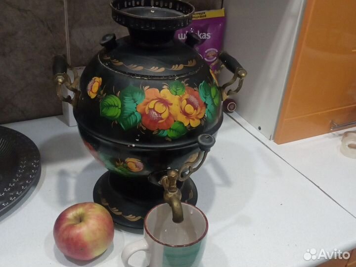 Самовар электрический гжель