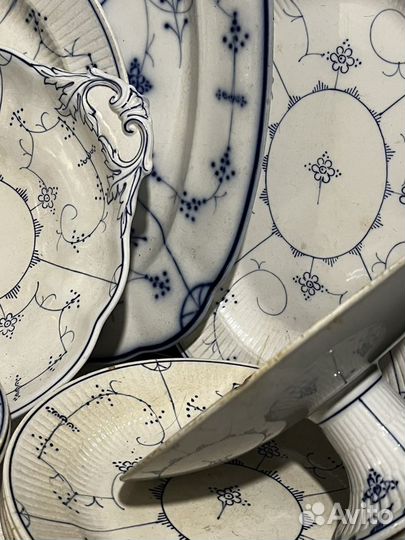 Антикварный сервиз Villeroy Boch dresden 19 век