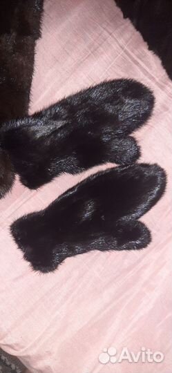 Шуба норковая с капюшоном 42 44