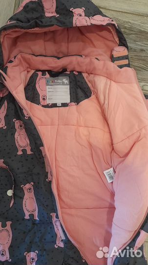 Новый зимний комбинезон tokka tribe р. 86
