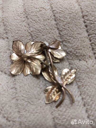 Брошь винтаж СССР эмаль