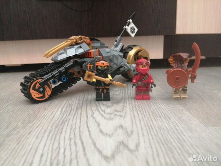 Lego Ninjago раллийный мотоцикл Коула 70672