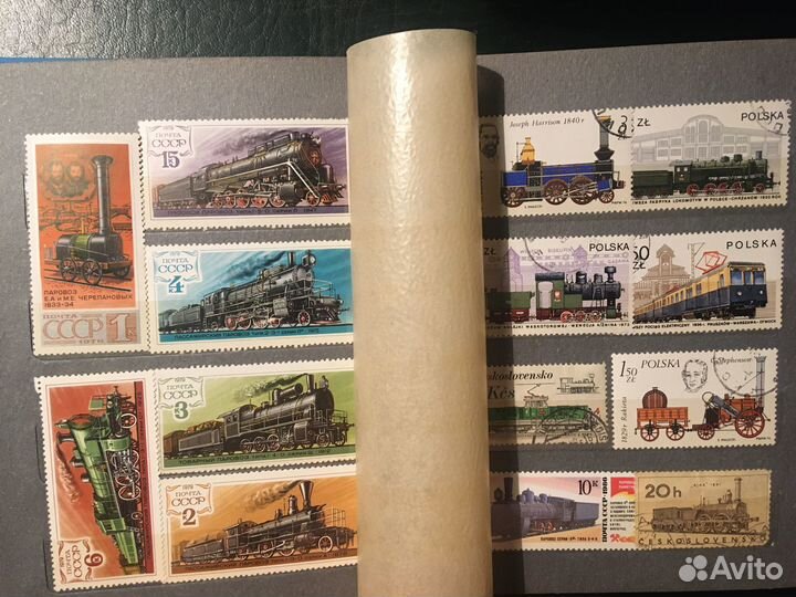 2 альбома с марками 