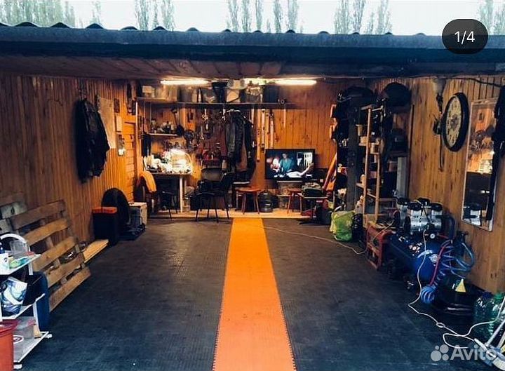 Модульная плитка для склада