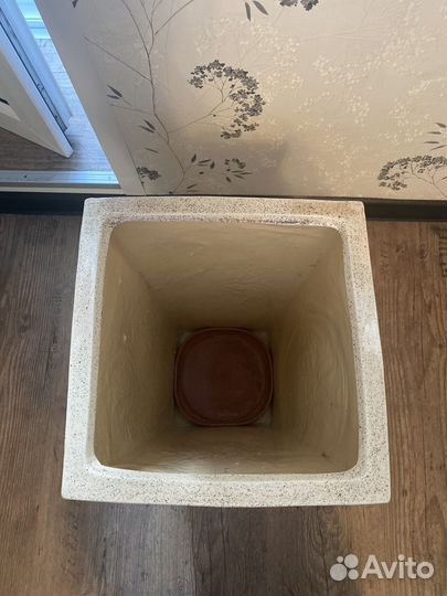 Горшок для цветов керамика большой