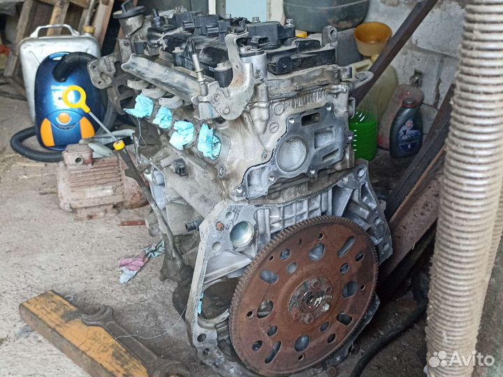 Двигатель nissan MR20DE на запчасти без навесного