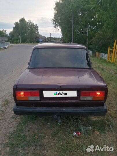 ВАЗ 2107 1.5 МТ, 2008, 80 000 км