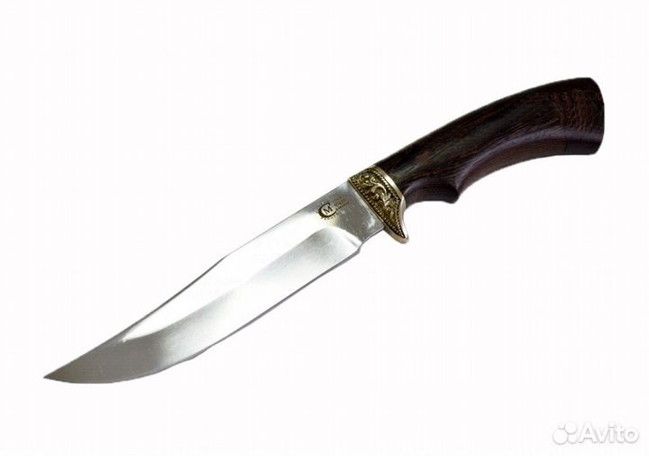 Нож Мангуст кован.ст 95х18 венге литье