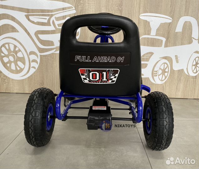 Веломобиль метал. рама