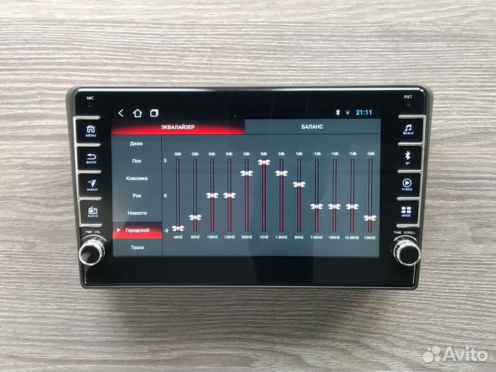 Магнитола Toyota Avensis 2 + физические кнопки