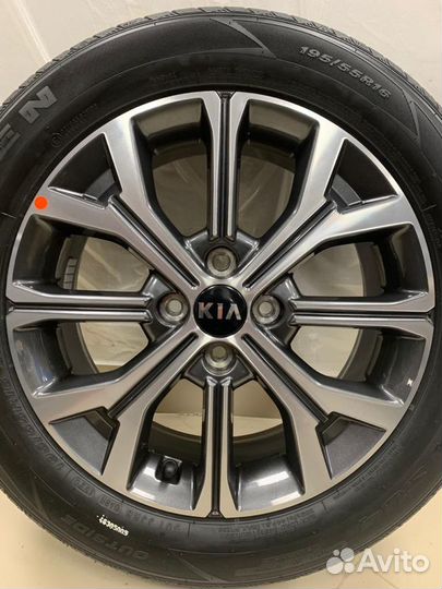 Новые Kia Rio, Kia Rio X-Line, Nexen 195/55 R16