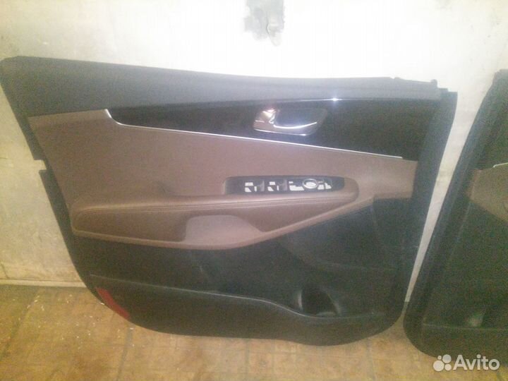 Обшивки дверей Кия соренто прайм комплект
