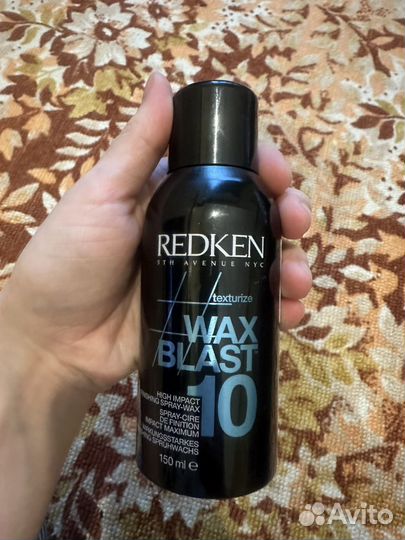 Спрей redken wax blast