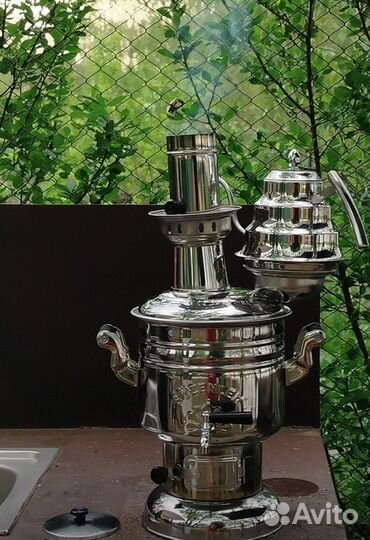 Самовар на дровах