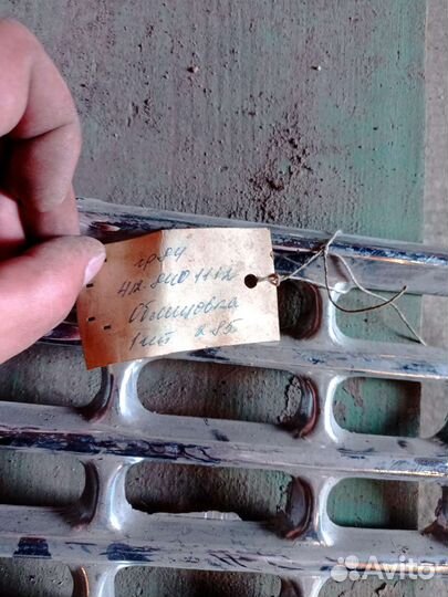 Решётка радиатора на москвич 412