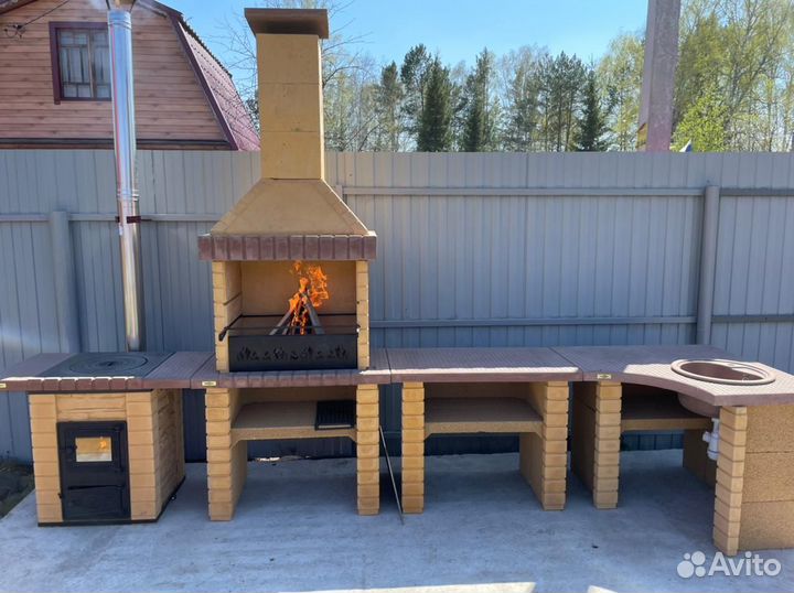 Модульный комплекс барбекю