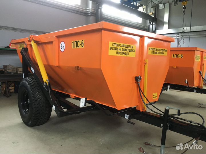 Полуприцеп тракторный Бобруйскагромаш ПСТ-6, 2024