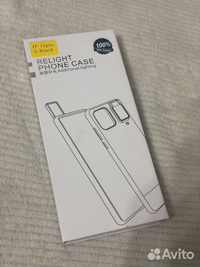 Чехол на iPhone 11 pro с подсветкой