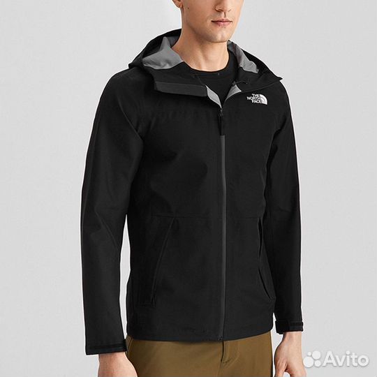THE north face Windbreaker Jackets Men Black (XL)(18)