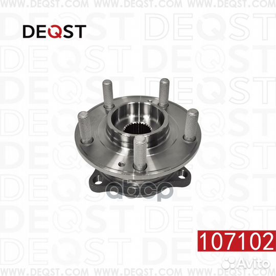 Cтупица колеса с подшипником задняя hyundai santa