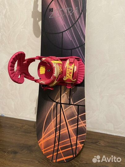 Сноуборд +крепления +ботинки