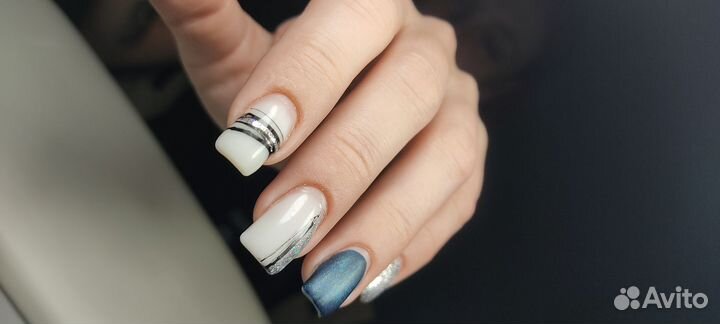 Маникюр Наращивание Покрытие гель-лак